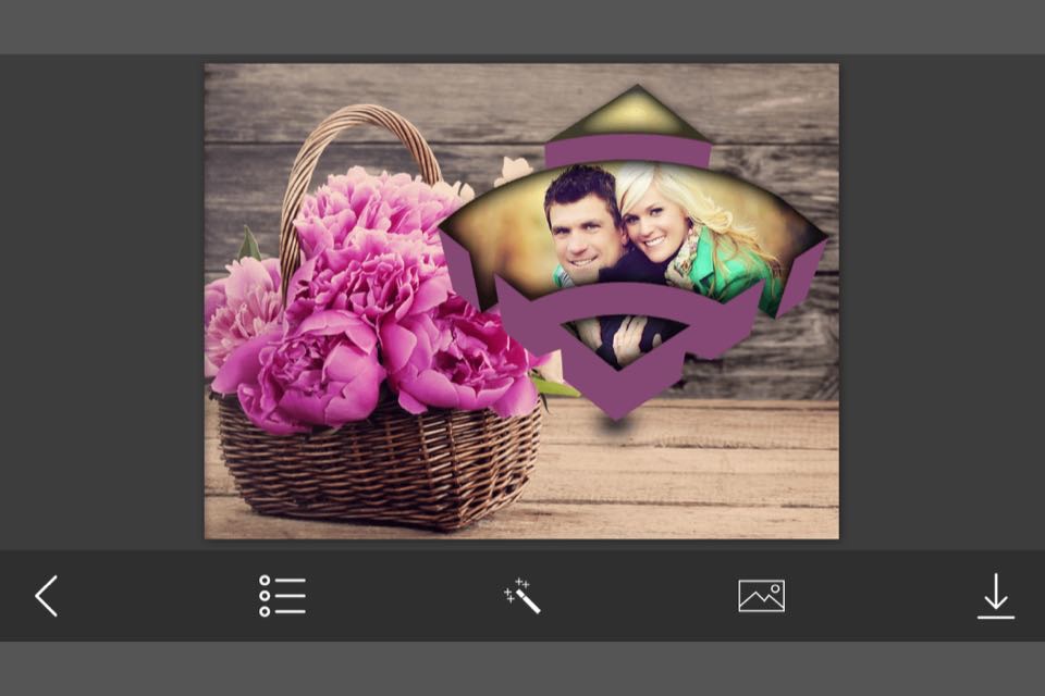 3D Flower Photo Frame - Amazing Picture Frames & Photo Editor screenshot 2