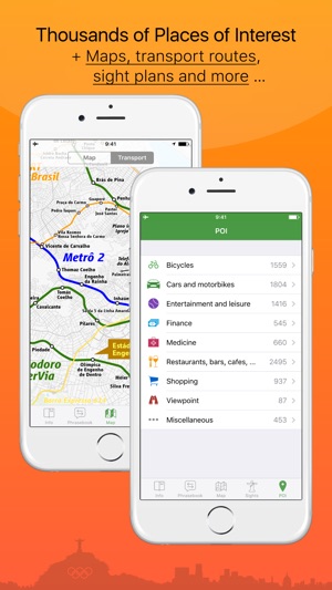 Rio de Janeiro – advanced tourist guide & offline map – Tour(圖4)-速報App