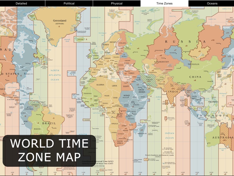 World Map for iPad screenshot-3