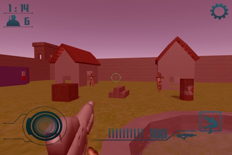 Steel Pixels Shooter - Multiplayer Fighting Game of Guns Shooting in War screenshot 4