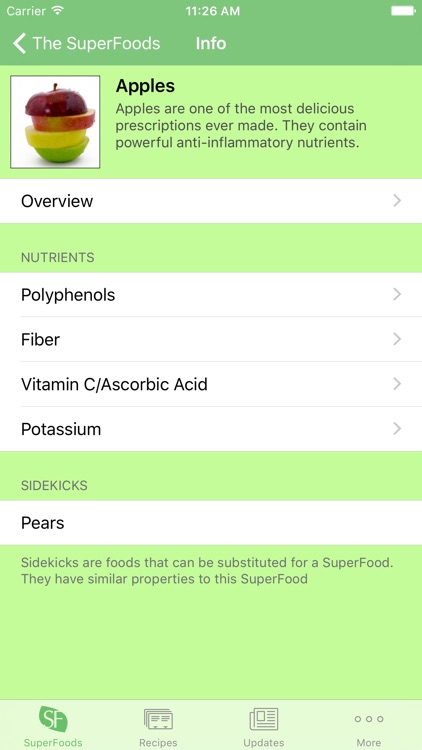 SuperFoodsRx - Essential Guide To Your Nutrition, Health & Wellness screenshot-3