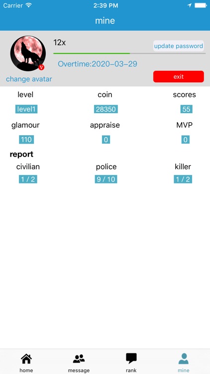 Mafia-party game online with voice platform screenshot-3