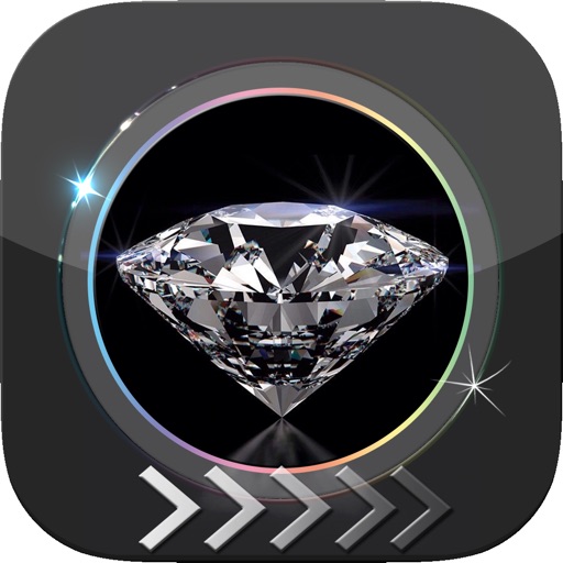 BlurLock -  Diamond Gems & jewels : Blur Lock Screen Photo Maker Wallpaper Pro icon