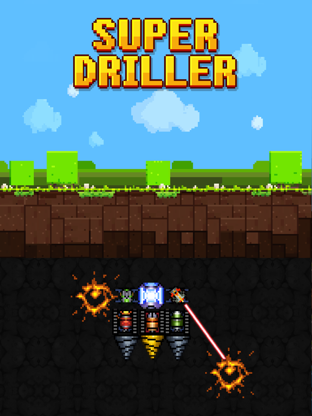 ‎Pixel Driller Screenshot