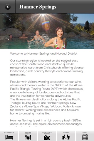 Hanmer Springs Hurunui District - Official Guide screenshot 3
