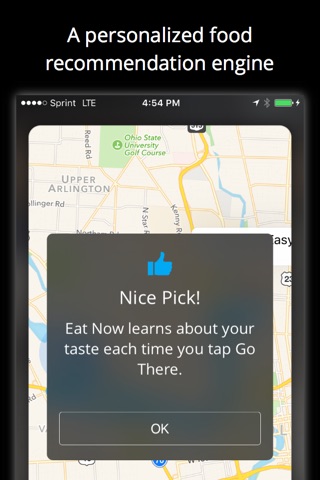 Just Eat Now - A Personalized Local Food Recommendation Engine screenshot 4