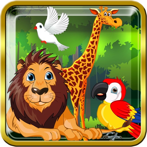 Jungle Safari Explorer – Interactive Learning Game To Recognize Animal And Bird Names And Shapes For Preschool Kindergarten Kids & Primary Grade School Children
