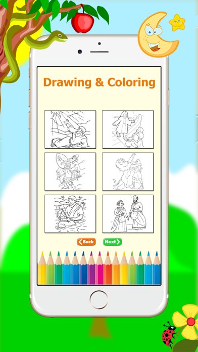 How to cancel & delete Bible Christ Coloring Book - Drawing and Paint For Kids from iphone & ipad 3