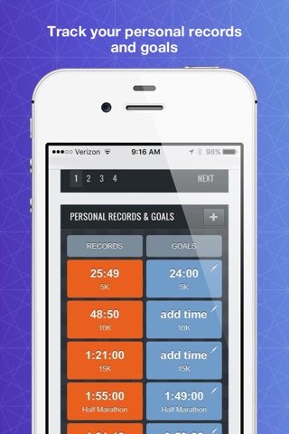 My Races - Race itinerary, results, personal records, and goal management for runners, cyclists, and triathletes screenshot 2