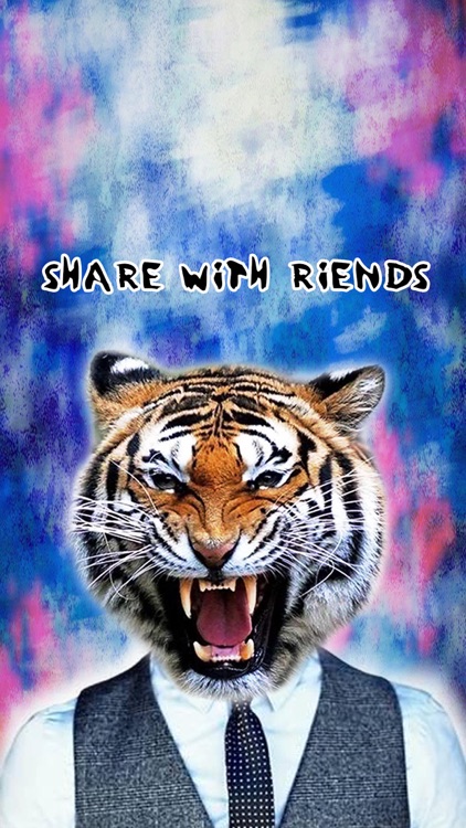 Animal Face Booth - Photo Sticker Blend.er to Morph and Change Yr Skin with Wild Animation Effect screenshot-4