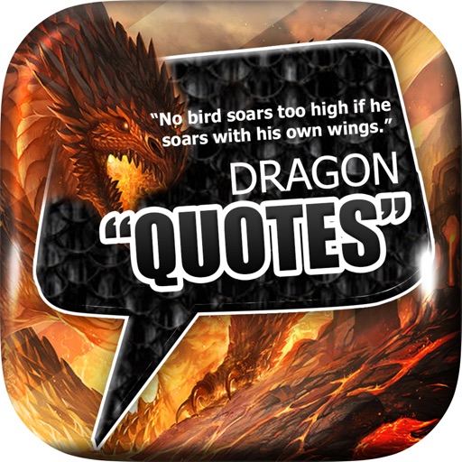 Daily Quotes Inspirational Maker “ Dragon Land ” Fashion Wallpaper Themes Pro icon