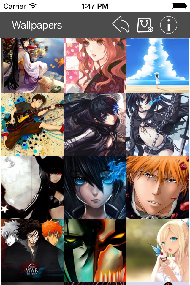 Wallpapers Collection Anime Edition screenshot 3