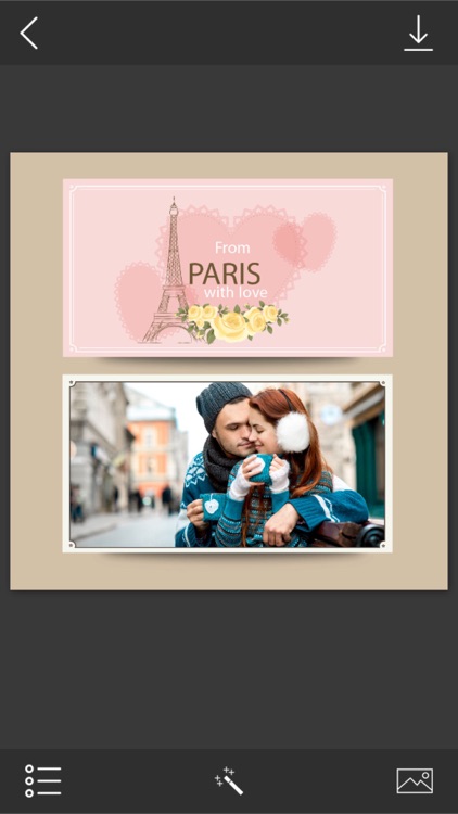 Paris Photo Frame - Romantic Picture Frames & Photo Editor