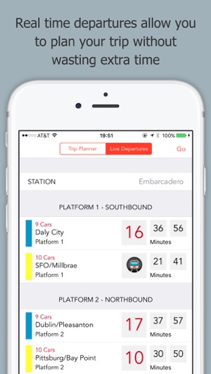 Train Stop - A BART Trip Planner(圖2)-速報App