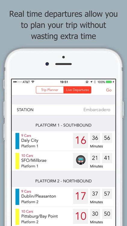 Train Stop - A BART Trip Planner