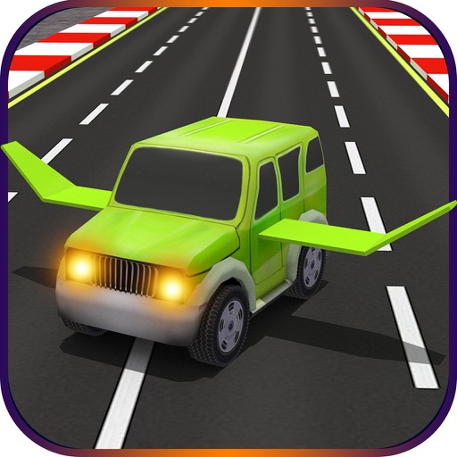 Futuristic Kids Flying Cars - Real Baby Jet Racing Simulator icon