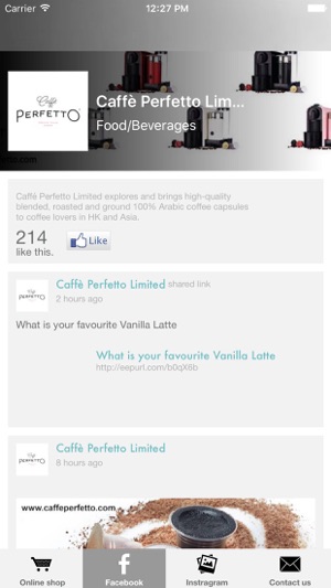 Caffe Perfetto Ltd(圖2)-速報App