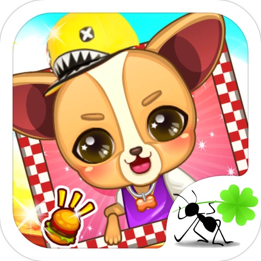 小狗宠物 - 冰雪公主的萌宠打扮沙龙，儿童女生小游戏免费 icon