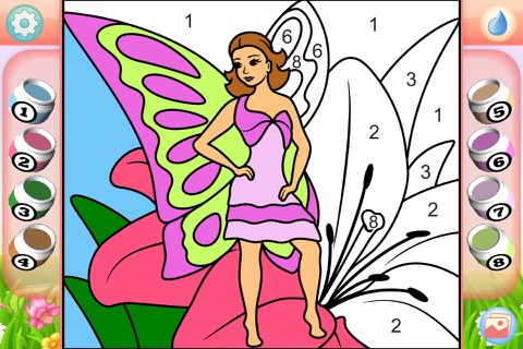 Fairies Coloring Book + screenshot 4