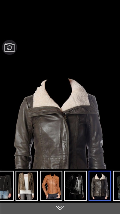 Leather Coat for Woman Suit - Latest and new photo montage with own photo or camera screenshot-3