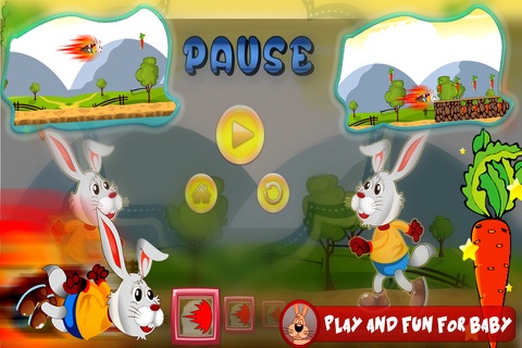 Bunny Rabbit Run Jungle Fun Pro screenshot 4