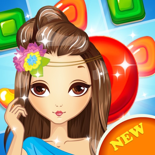 Candy fruit garden Crush iOS App