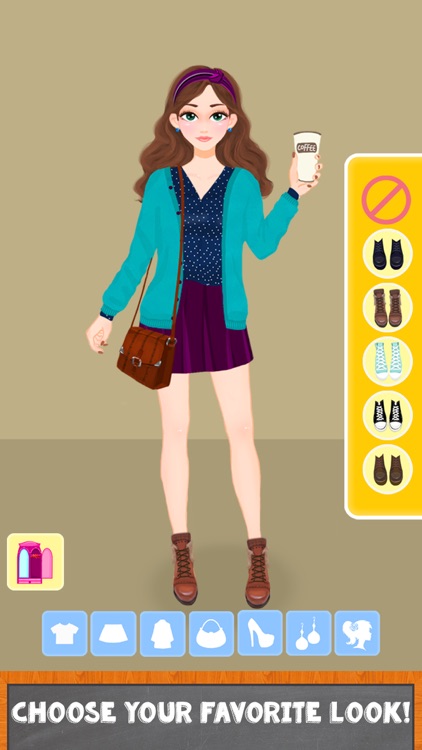 High School Salon - Teenage Girls Campus Makeup and Dress Up screenshot-3