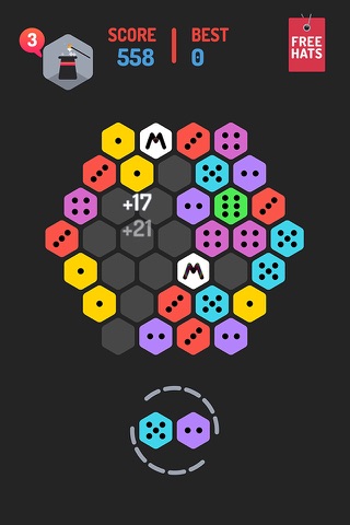 Hexagon Merge - Classic Blocks Bricks Jewel Fit Puzzle 10/10 Merged Game screenshot 2