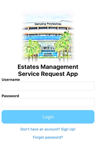 NYP EM Service Request (EMSR) screenshot 2