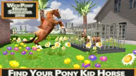 Game screenshot Wild Pony Horse Simulator 2016 apk