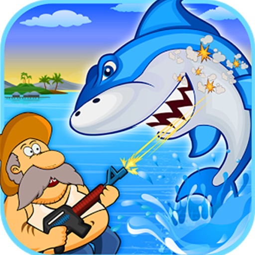 2016 Jumpy Shark Attack Hunt Pro : Sea Hunting Big Dead Shark Spear Fishing Tricks icon