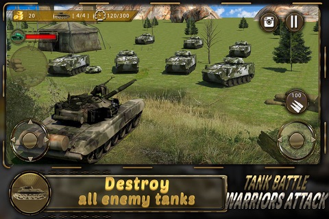 Tank Battle Warriors Attack screenshot 4