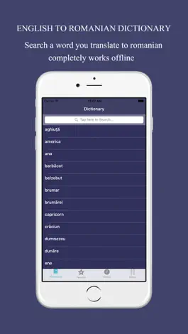 Game screenshot English to Romanian Dictionary: Free & Offline apk