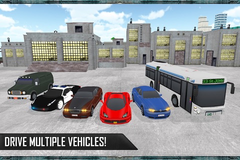 Crime City Police Car Chase: Auto Theft & Real Action Shooting Game screenshot 4
