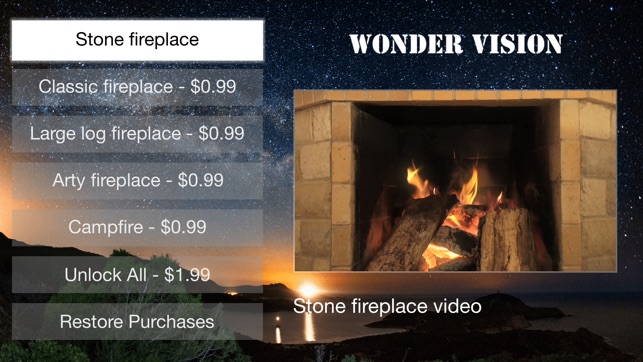 Wonder Fireplace 2 - Video Wallpaper of Relaxing Scenes(圖1)-速報App