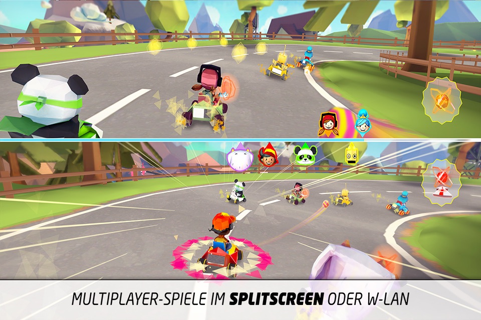 KING OF KARTS: Single- & Multiplayer Battles. screenshot 2