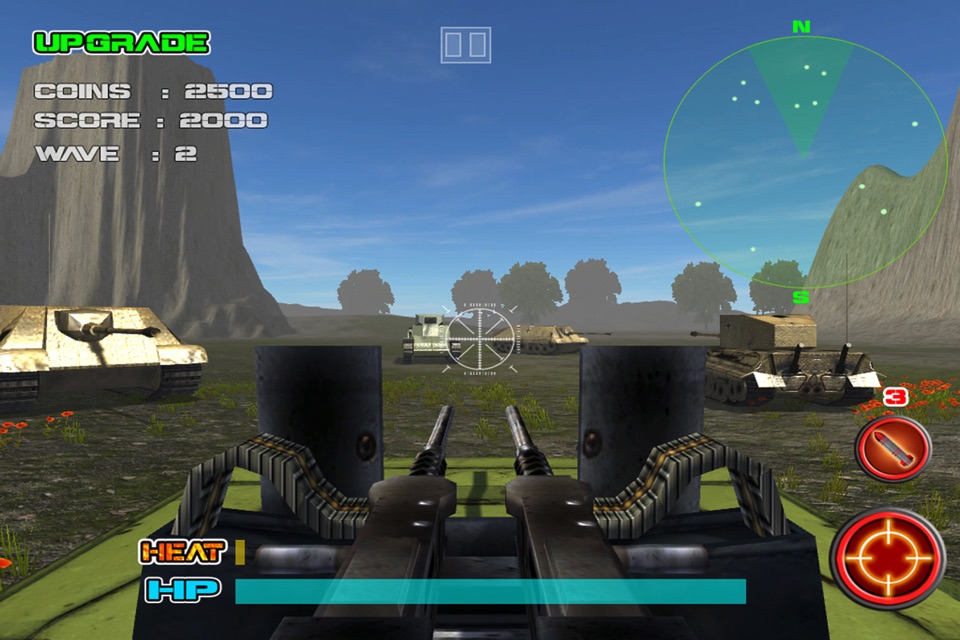 Allied WWII Base Defense - Anti-Tank and Aircraft Simulator Game FREE screenshot 2