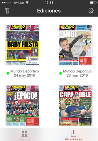 MundoDeportivo edición impresa screenshot 3