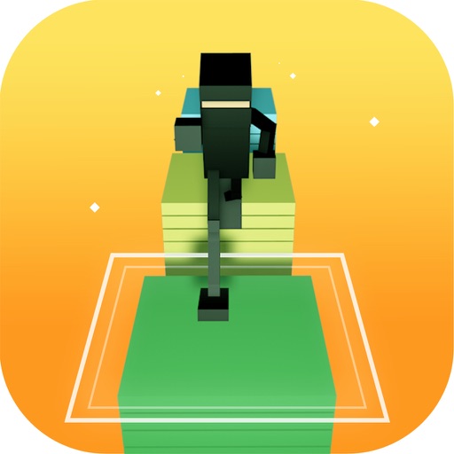 Blocky Ninja Warrior Run - Pixel Ninjutsu Runner iOS App