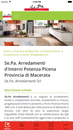 SePa Arredamenti(圖1)-速報App