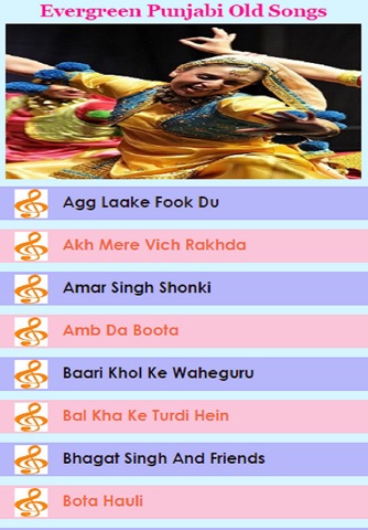 Evergreen Punjabi Old Songs screenshot 2