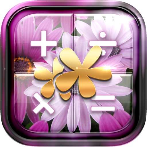 Calculator – Flowers : Custom Calculator & Wallpapers Keyboard Themes in The Garden Style icon