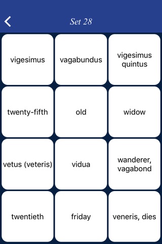 Latin Genealogical Word List screenshot 2