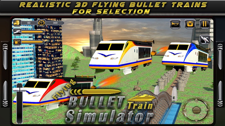 Flying Bullet Train Simulator