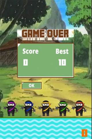 Ninja Chicken Throwing Star screenshot 2