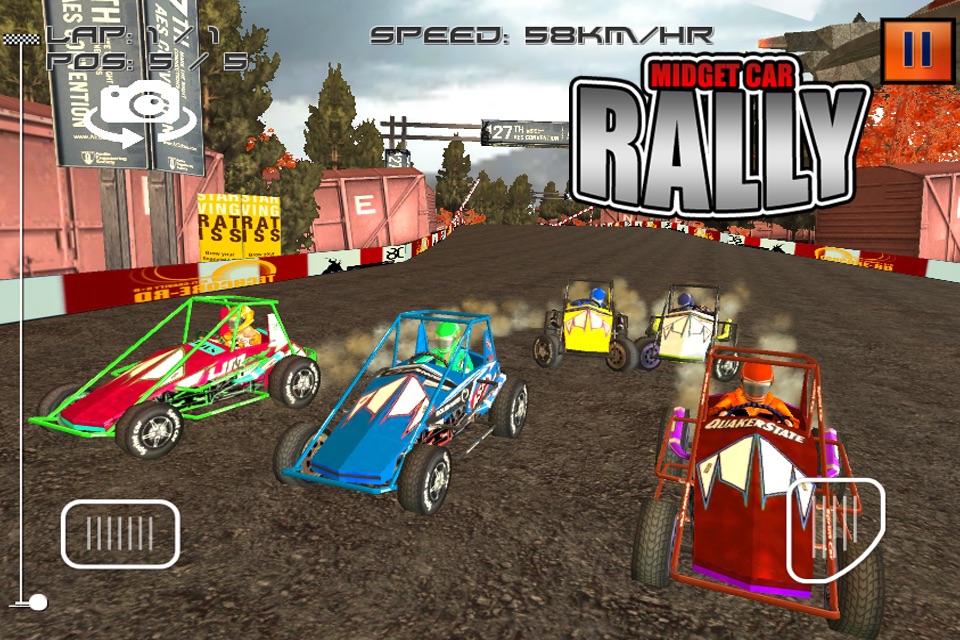 Midget Car Rally - Free Dune Buggy Racing Game screenshot 4