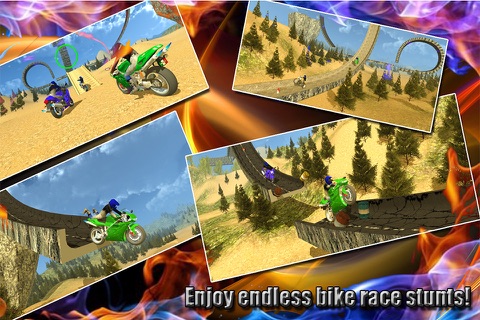 Moto Bike Race Nitro Stunt 3d screenshot 3