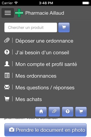 Pharmacie Aillaud screenshot 2