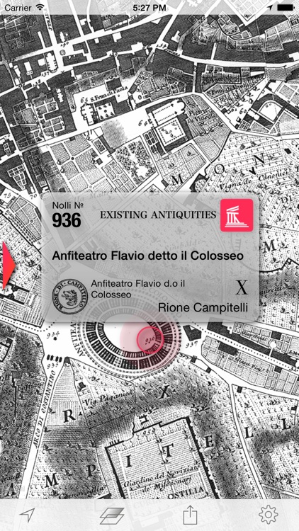 Nolli - Navigate 18th century Rome