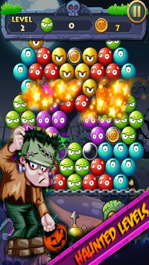 Hallowen Bubble: Shoot Zombi Cazry(圖2)-速報App